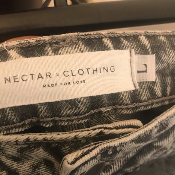 NECTAR BLUE JEANS Women's L 100% Cotton RN# 151771 - Picture 4 of 9